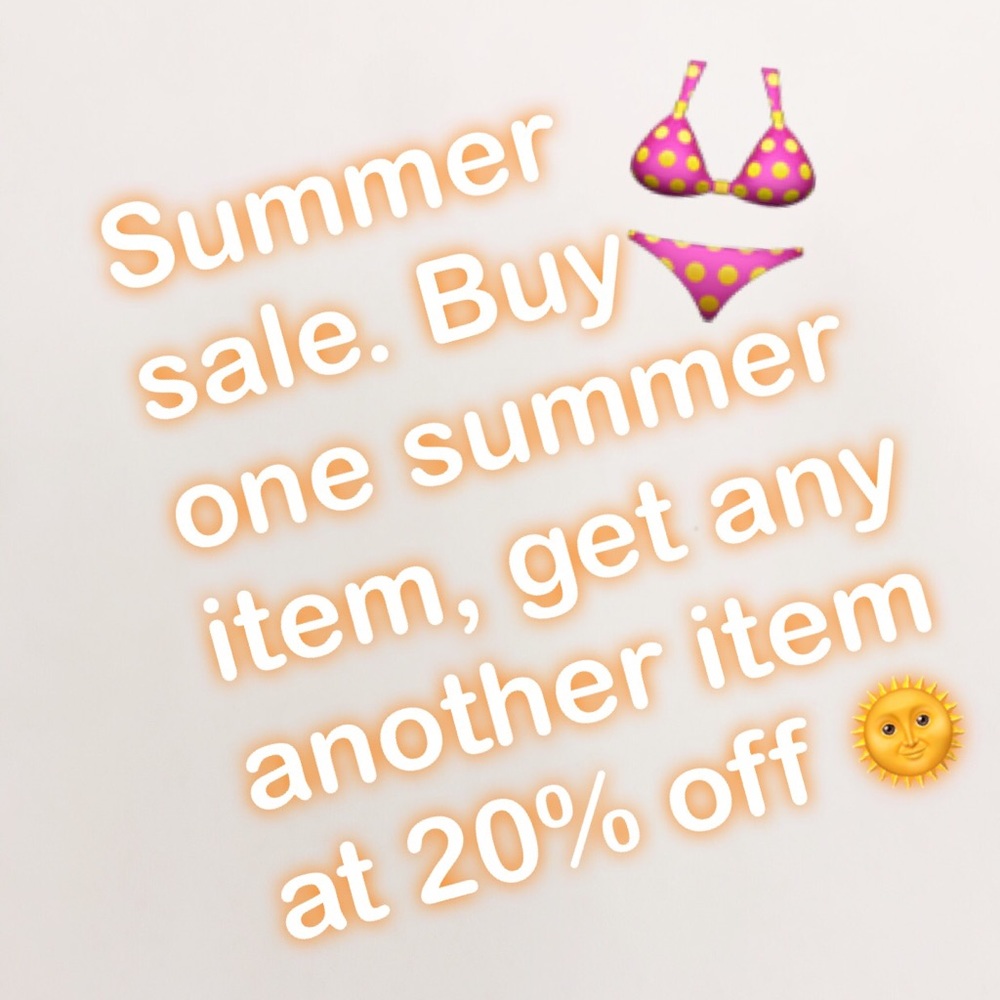 Summer sale!